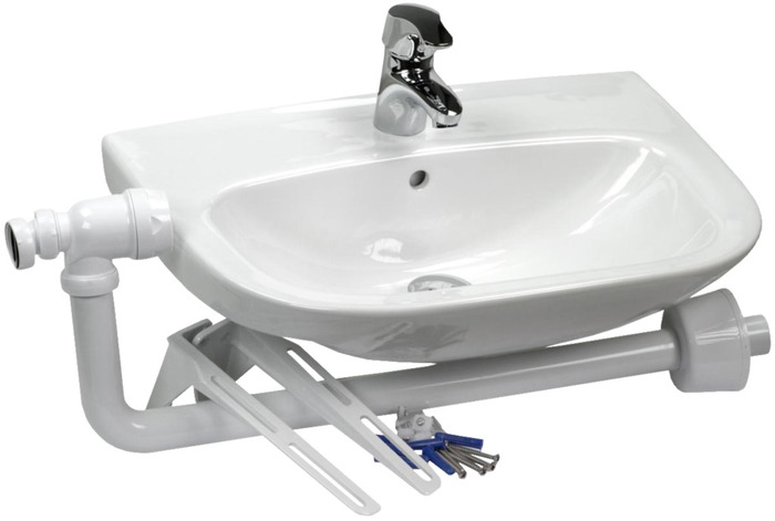 Tvättställspaket Aero 44 x 56 cm Gelia